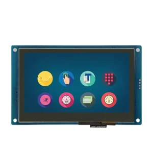 4.3 Inch UART Mini Display with RS232 Interface LCD HMI Touch Screen Tablet Panel Control Board HMI Display Module