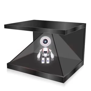 43″ 270 Degree 3D Hologram Display Holobox HD Screen Showcase for Retail Mall Museum Exhibition