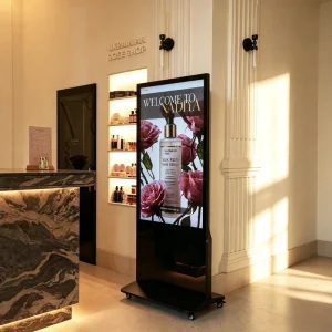 43 50 55 65 75 85 Inch Touch Screen High Definition LCD Floor Standing Totem Display Signage Advertising Kiosk for Retail Store