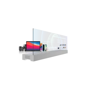 48 Inch Desktop Transparent OLED Display Wide Viewing Angle See through Monitor for Interactive Presentation