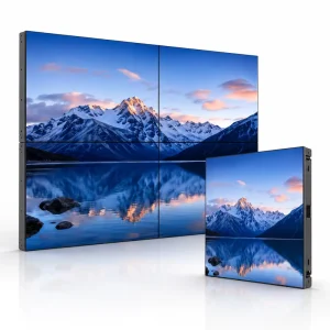 4K LCD Full Array LED Backlit Video Wall Display Ultra Narrow Bezel Splicing Screen Adobe RGB 98% for Control Room Conference