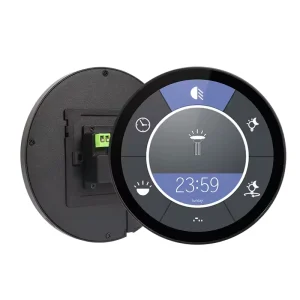 5 Inch Round Android Touch Screen PoE Tablet With IPS Display Central Control Panel For Smart Home System
