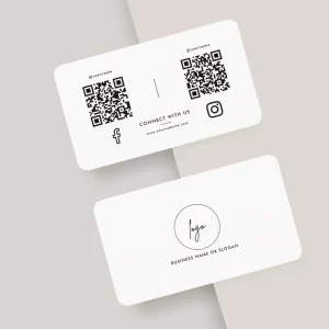 5.4x9cm Custom Printed Transparent PVC Business Card 400gsm Design Offset Printing Eco-Friendly Recyclable Airplane Hole Punch