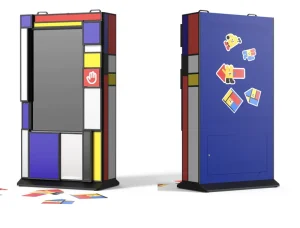 50-Inch Floor-Standing Touchscreen Digital Poster Kiosk with SDK Support for Indoor Retail