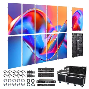 500 X 1000mm 6 X2m P2.6 P3.91 P4.81 Outdoor Led Display Advertising Rental Indoor Led Screen Panel Video Wall Pantalla