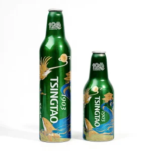 500ml 600ml 750ml Food-Grade Aluminum Beverage Cans and Empty Bottles with Screw Cap Metal Packaging for Beverages