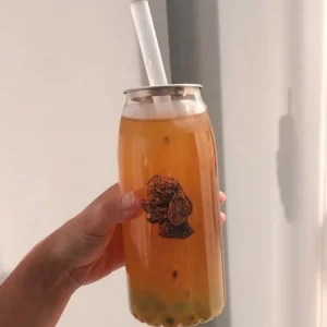 500ml Leak-Proof PET Plastic Soda Can Bottle with Cap, Brush Sealing Machine, and Screen Printing