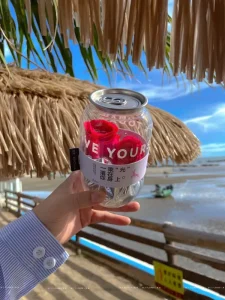 500ml PET Jars with Lids Transparent Plastic Soda Drinking Bottle