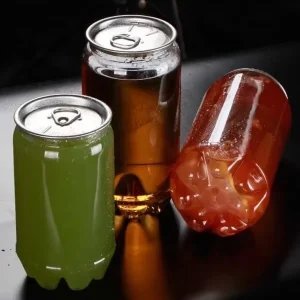 500ml PET Juice Bottle Can Food Grade Leak Proof with Cap with Brush Sealing Custom Logo CD-010087 Model