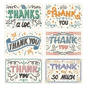 50pcs set Small Order Business Card Custom Colorful Thank You Card for Small Business Gift Decoration Greeting Card