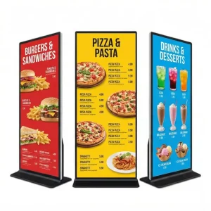55 65 75 Inch Commercial Airport Display Interactive Panel for Education Rental Use