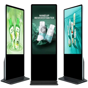 55 65inch Digital Signage Kiosk Support Custom Function Like Printer And Camera Touch Screen Advertising Display Screens 6ms