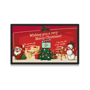 55 Inch Wall Mount LCD Digital Signage Display for Indoor Retail Store Advertising OEM Supplier