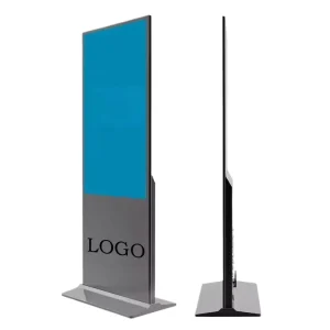 55 Inch Windows Android Touch Screen Kiosk Totem Display Advertising Player Ultra Thin Lcd Indoor Floor Standing Digital Signage