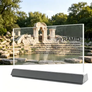 55inch Ultra-thin Stand Transparent OLED Digital Signage Display with Animation & Graphics Full HD 1920×1080 450cd Brightness