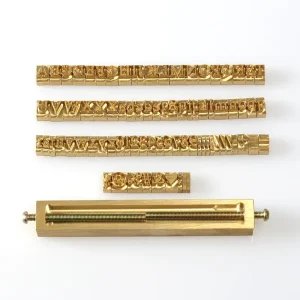 58-14 Shaped Decorative Italic Letter Cutting Die for Jewelry Making