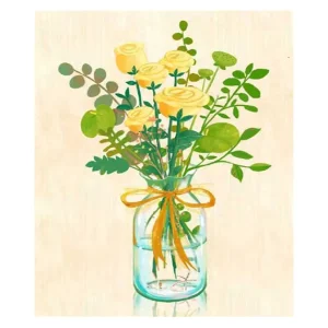 5D DIY Diamond Painting Rose Vase Flower Basket Diamond Mosaic Embroidery Handmade Cross Stitch Home Decorations Gifts