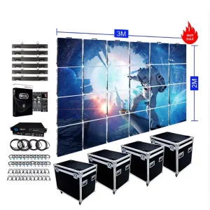 5m x 3m P2.6 P2.9 P3.91 LED Display 500mmx500mm LED Panel Backdrop Indoor Outdoor LED Screen