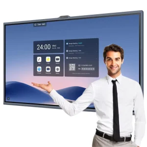 65 75 86 98 Inch Education Meeting Conference LCD Electronic Whiteboard All in One PC Interactive Flat Panel