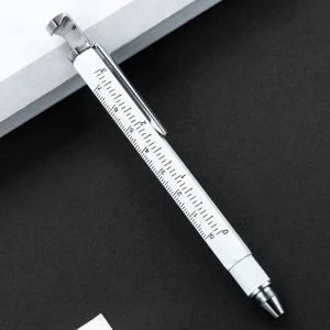 8 In 1 Promotional Banner Ballpoint Pen For Pens Touch Screens Bottle Opener Phone Dock Engineer Tech Tool Multi pen Metal
