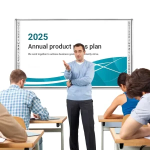 82-102 Inch Interactive Touchscreen Flat Panel Electronic Digital Whiteboard for Meeting Room