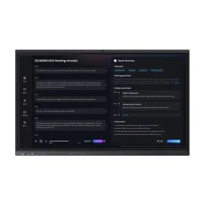 85-Inch AI Meeting Assistant Interactive Board for Education and Business Meetings