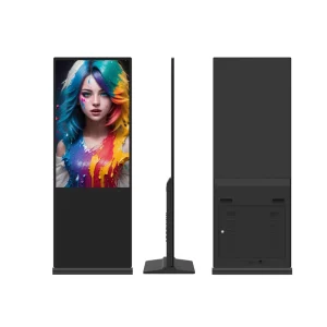 85 inch Indoor Vertical Advertising Kiosk Floor standing Android Display Portrait mode LCD Ad Player RoHS CE