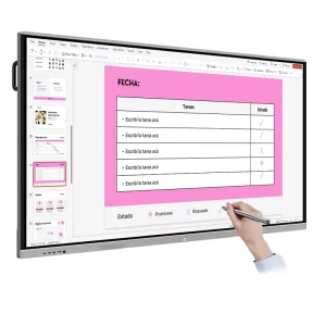 88/100 Inch 4K Interactive Touchscreen Educational Display Smart Board