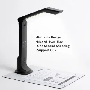A4 A3 Digital Visualizer Book Paper Scanner Portable Visual Presenter USB High Speed Document Camera For PC In Stock