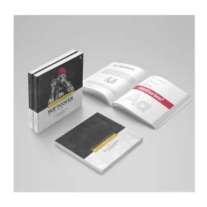 A4 A5 A6 Catalog Printing Fashion High Quality Catalogue Brochure Folded Leaflet Printing Booklet Brochure Magazine