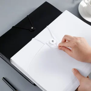 A4 Clip File Organizer PP Material Large Capacity Multi-Layer