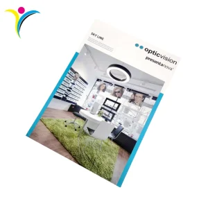 A4 Custom 157GSM Coated Offset Paper Film Laminated Advertising Flyers Brochure Pamphlet Printing