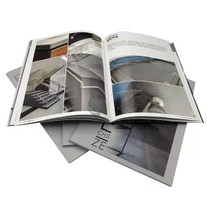A4 Custom Booklet Magazine Brochure Printing Service Catalog Printing Brochure