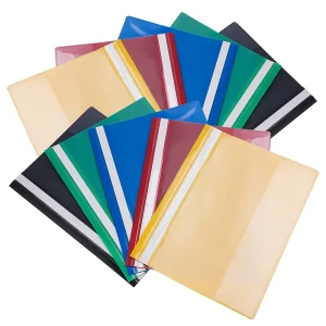 A4 Project File Folder Waterproof Plastic Document Organizer for School and Office
