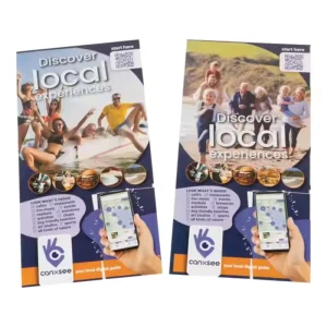 A5 Glossy Paper Full Color Digital Printing Leaflet & Manual Flyer