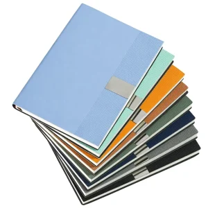A5 PU Notebook Hardcover New Trendy Design A5 A6 Journal Enterprise Customization LOGO Gifts Promotion