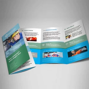 A6 Brochure Flyer Leaflet Printing Service Custom Size A4 A5 Flyer Printing