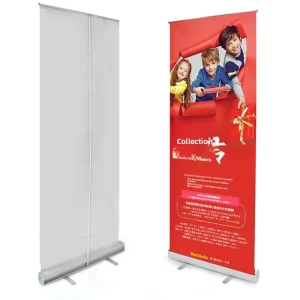 ABS Advertising Roll-Up Banner Stand Display Rack Poster Stand Gate-Style Exhibition Stand 80×200 Custom Design YLB-E