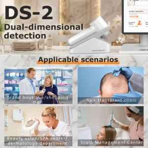 AI Facial Analyzer 8MP HD for Aesthetic Shops Cloud System Professional Consulting Service