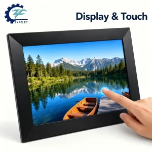 Acrylic Digital Photo Frame Custom Digital Frame Display DC Powered Picture Video Player for Brands