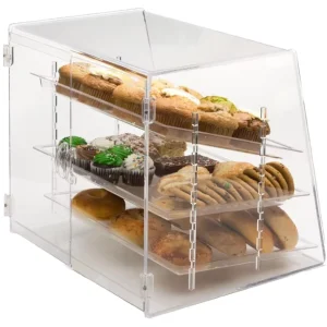 Acrylic Modern Eco Friendly Display Rack Set Adjustable Height Tabletop Display Stand