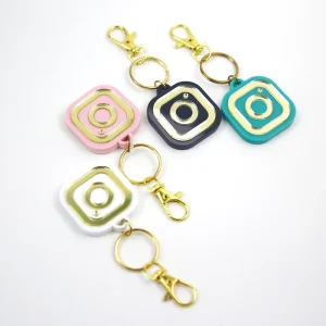 Acrylic NFC Business Key Tag 213 215 216 Modern Promo Gift Link To Instagram Tiktok Social Media Acrylic NFC Keychain