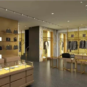 Advanced Luxury Style Macau Store Decoration Design Scheme Renderings Professional Team Design Services