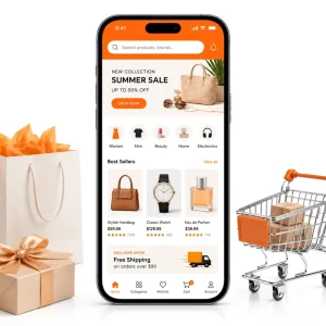 Advanced Retail E commerce Shopping App Development With Product Catalog Shopping Cart Online Payment LionCreate