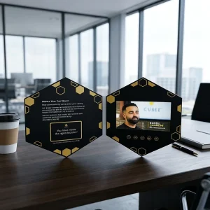 Advertising Customized Personal Printing Lcd Video Book Digital Album Video Invitation Wedding Video Brochure