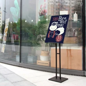Advertising Display Menu Stand Exhibition Poster Display Standboard Sign Tabletop Outdoor