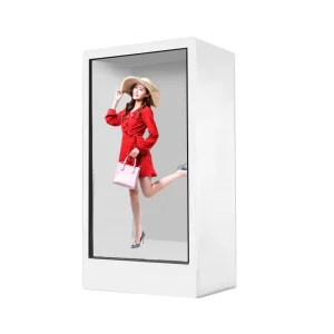 Advertising Holographic 3D Transparent LCD Display LCD Window Display Digital Signage