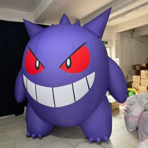Advertising Inflatable Cartoon Character Model Custom 3D Inflatable Anime Monster Mascot for Event Promotion and Exhibition