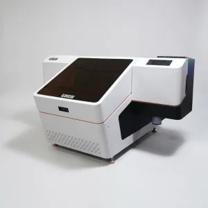 All-in-One Automatic Flatbed UV Printer for Small Business 2 Heads Print Phone Cases Bottles Gift Signs