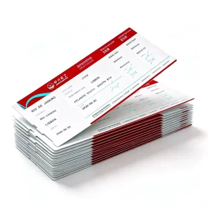 Aluminum Alloy Suitcase Tag Engraved Boarding Pass Card Anti Loss Travel Airplane Luggage Label